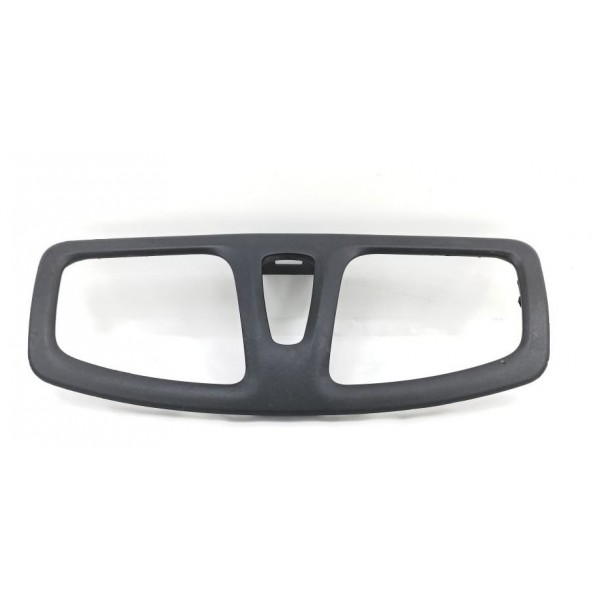 Moldura Botão Alerta Renault Fluence 2015 Cinza
