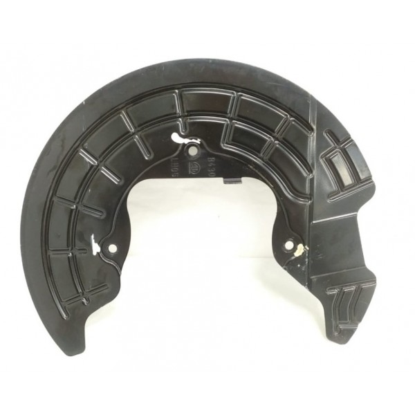 Defletor Disco Dianteiro Esquerdo Jeep Renegade 2020 2021 Preto