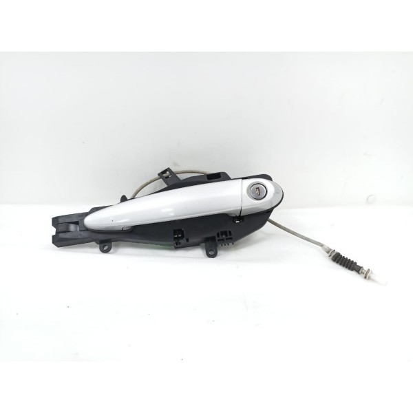 Maçaneta Externa Dianteira Esquerda Bmw X1 2012 Prateado