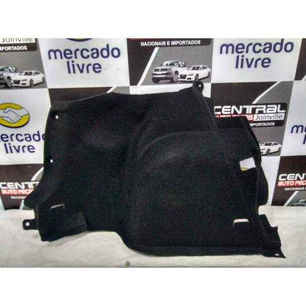 Forro Lateral Porta Mala Lado Esquerdo Nissan Kicks 2018 Preto