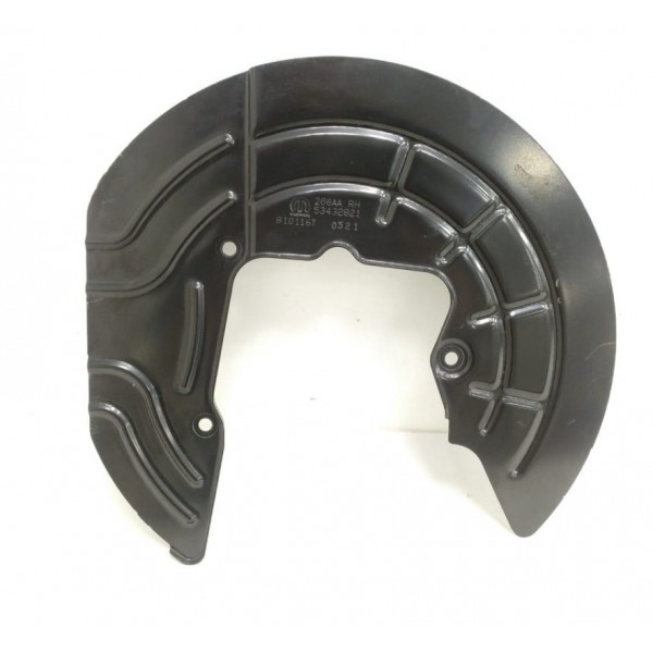 Defletor Disco Traseiro Direito Jeep Renegade 2022 Preto