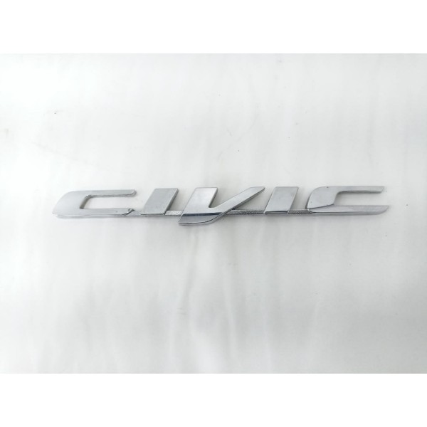 Emblema Honda Civic Tampa Traseira 2014