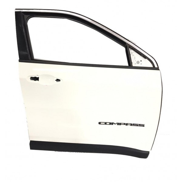 Porta Lata Dianteira Direita C/friso Jeep Compass 2018 2019 Branco