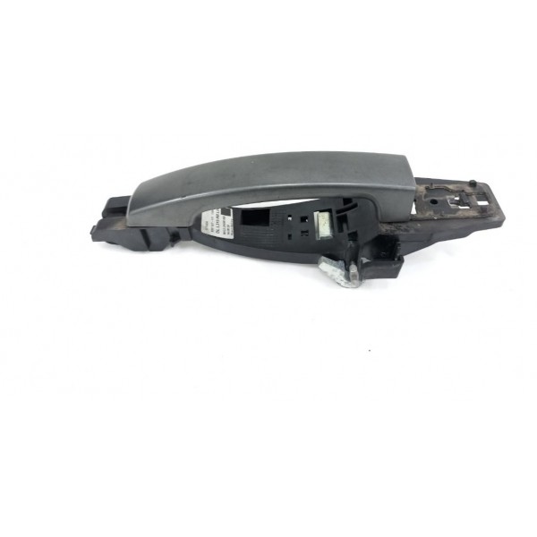 Maçaneta Porta Traseira Esquerda Discovery 2010 Detalhe Cinza