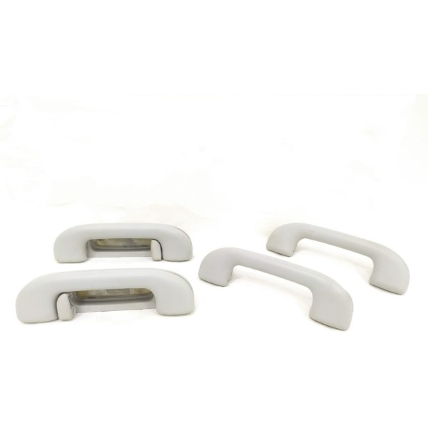 Jogo Alça Puxador Teto Jeep Compass Flex 2018/19 Cinza