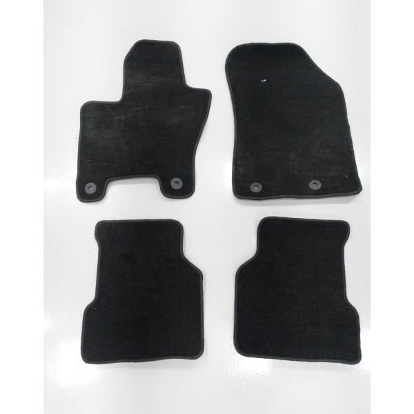 Jogo Tapete Jeep Compass Flex 2018 Preto