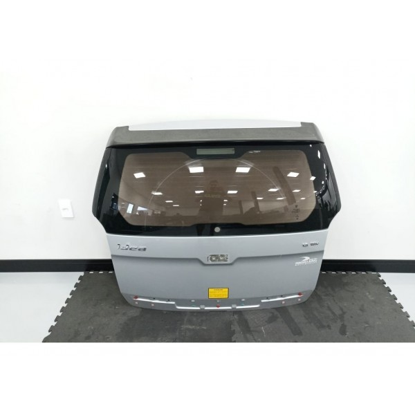 Tampa Traseira Lata Fiat Idea Adventure 2014-15 Cinza