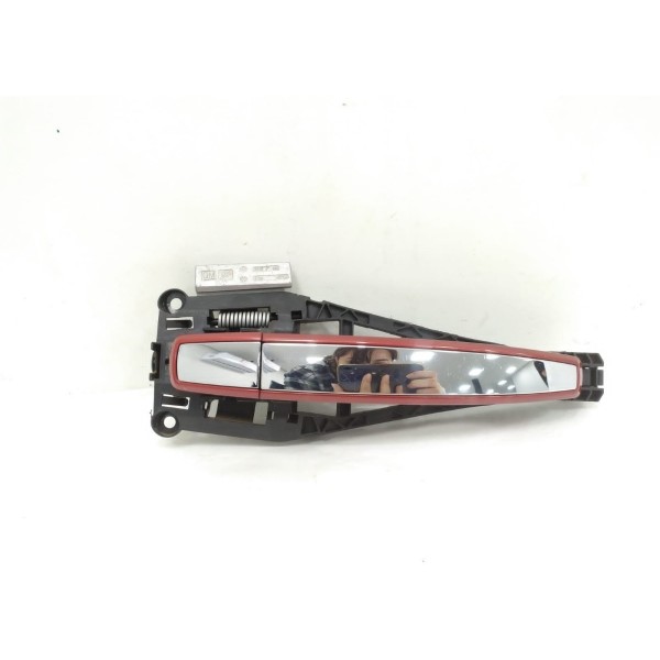 Maçaneta Externa Traseira Direita Gm Sonic 2012 Vermelho