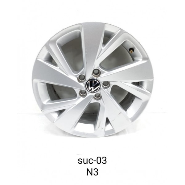 Roda Aro 16 Vw Nivus 2020.21 N3  Detalhe Prateado