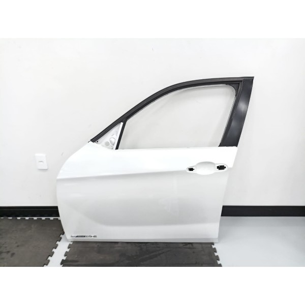 Porta Lata Dianteira Esquerda Bmw X1 2012  Branco