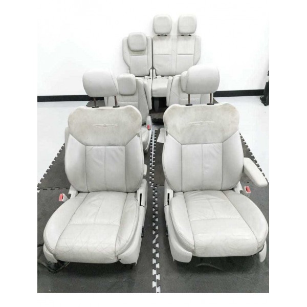 Jogo Bancos Chrysler Town Country 2008 7 Lugares 