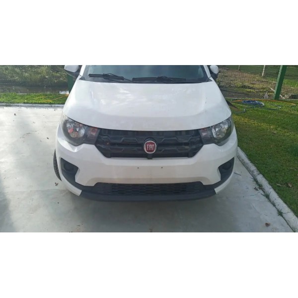 Frente Parachoque Capo Farol Fiat Mobi 1.0 2020 Branco