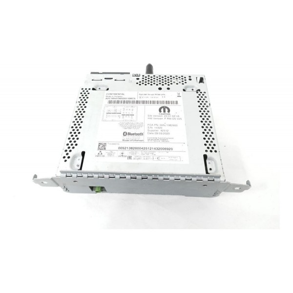 Rádio Som Multimídia Fiat Argo 2020-21 00521382600