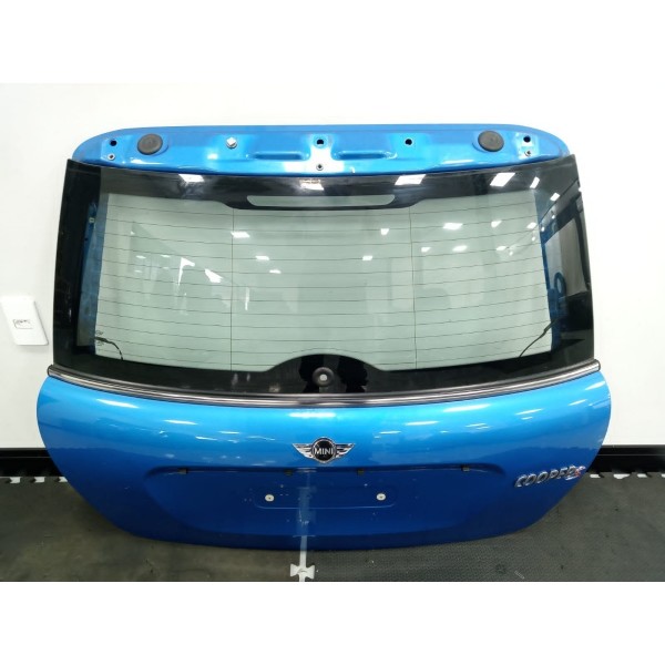 Tampa Traseira Lata Mini Cooper S 2010  Detalhe Azul