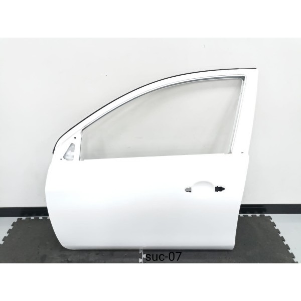 Porta Lata Dianteira Esquerda Nissan Versa 2018-19 Branco