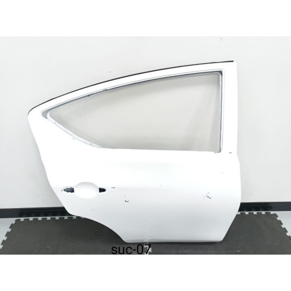 Porta Lata Traseira Direita Nissan Versa 2018-19 Branco