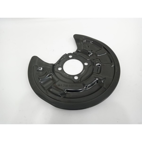 Espelho Defletor Disco Freio Traseiro Direito Gla 200 2016 Preto