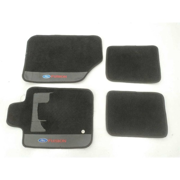 Jogo Tapete Ford Fusion 2.5 Sel 2011 2012 Detalhe Preto