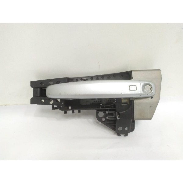 Maçaneta Externa Porta Dianteira Esquerda Audi A1 2013 Prateado