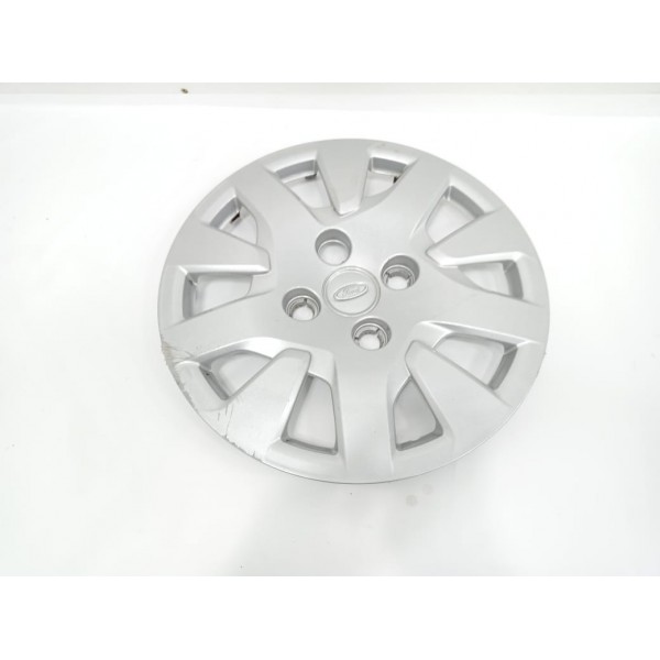 Calota Ford Ka 1.0 3cc 2020 2021 N1 Detalhe Prateado