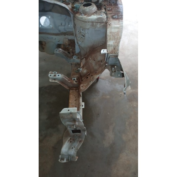 Longarina Esquerda Hyundai Hb20 1.0m Comfort 2017 2018 Branco