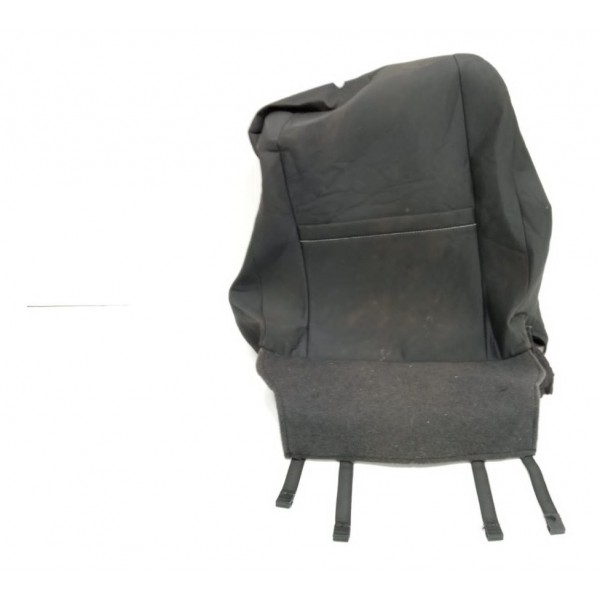 Capa Encosto Banco Dianteiro Esquerdo Renault Fluence 2013 Preto