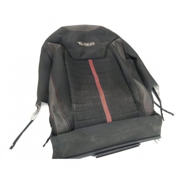 Capa Encosto Banco Dianteiro Direito Fiat Toro 2017 Preto