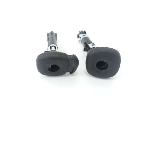 Par Trava Apoio Cabeça Banco Traseiro Direito Fiat Toro 2017 Preto