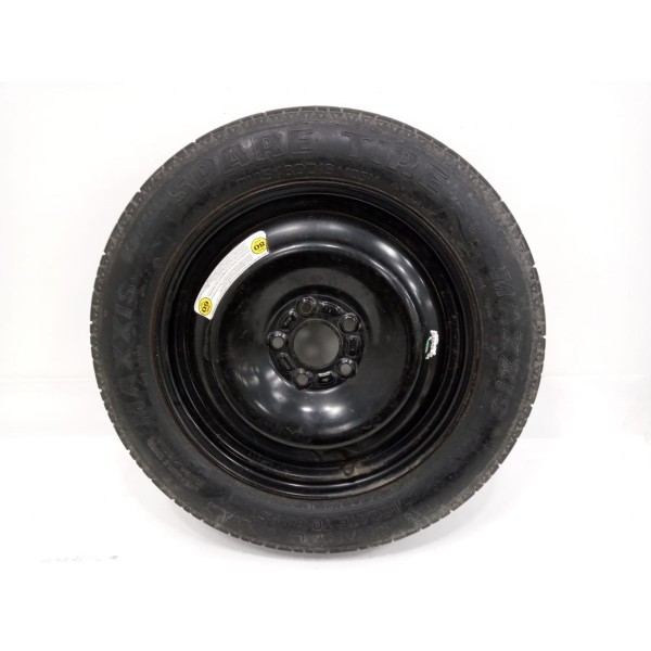 Roda Estepe Ford Focus 1.6 2010 Preto