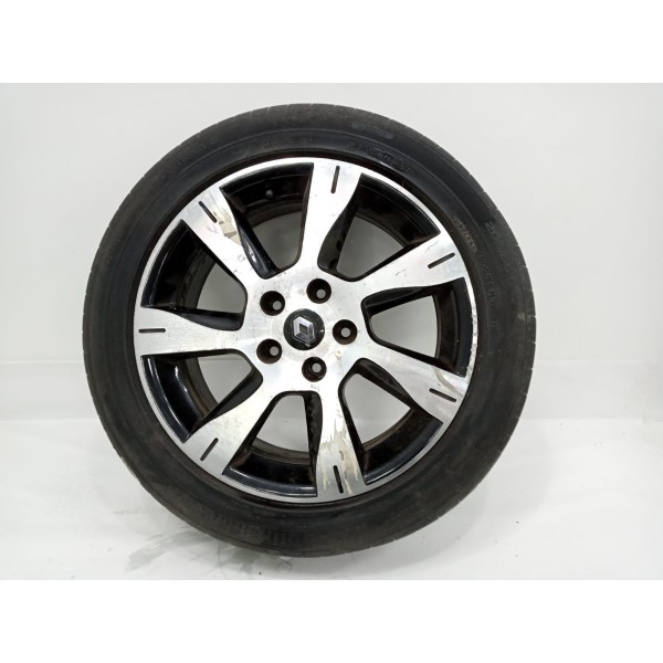 Roda Estepe Renault Fluence Gt 2016 N1 Detalhe Preto