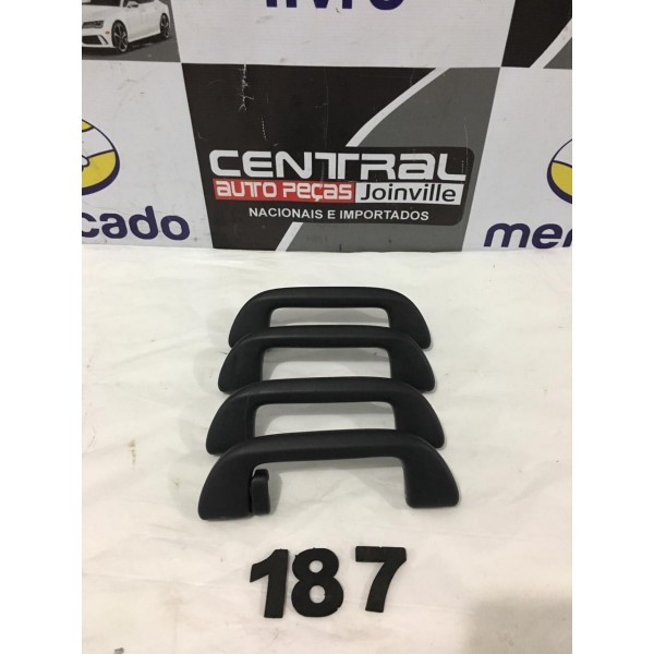 Conjunto Pega Mão Alça Honda Civic Touring 2017 Preto