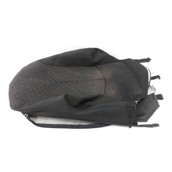 Capa Encosto Banco Dianteiro Esquerdo Renault Sandero 2017 Preto