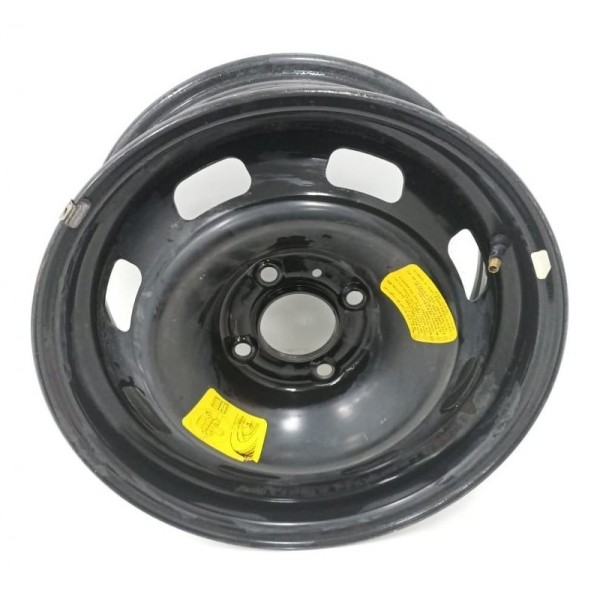 Roda Aro 15 Citroen C3 2014 Preto