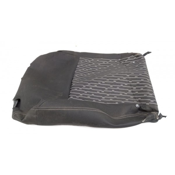 Capa Encosto Banco Traseiro Esquerdo Ford Ka 1.0 Hatch 2018 Preto