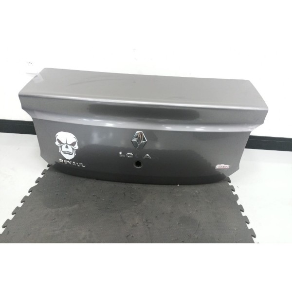 Tampa Traseira Renault Logan 1.0 2018 Cinza-escuro