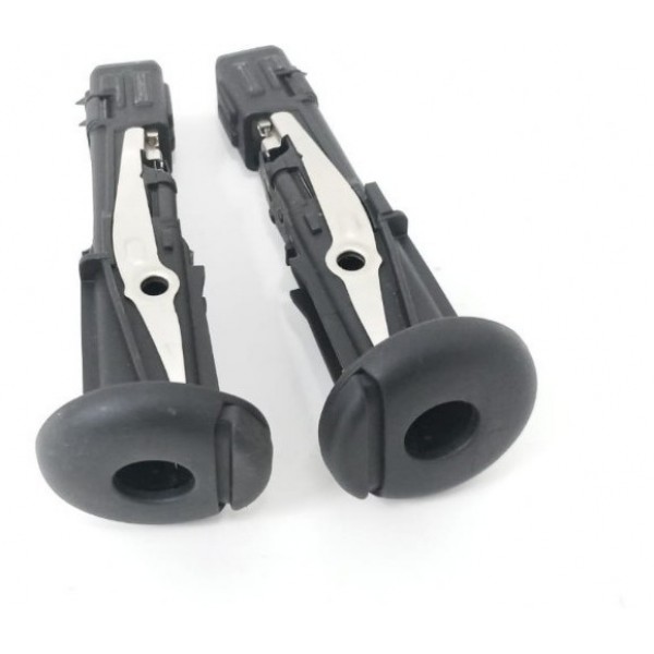 Par Trava Encosto Cabeça Traseiro Esquerdo Vw Tiguan 2020 Preto