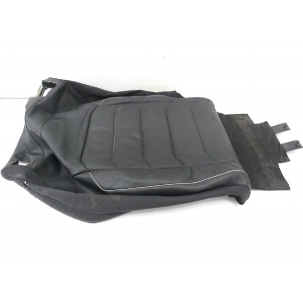 Capa Encosto Banco Traseiro Esquerdo Vw Tiguan 2018  Preto