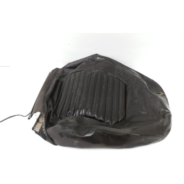 Capa Encosto Banco Dianteiro Esquerdo Vw Passat 2012 Preto