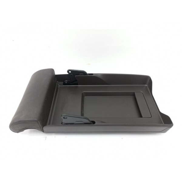 Suporte Apoio Braço Porta Copos Banco Traseiro Passat 2013 Preto