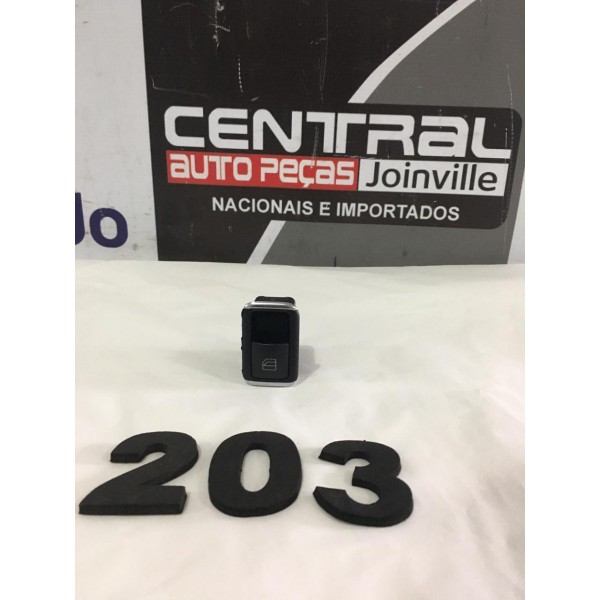 Comando Vidro Mercedes Benz C250 Traseira Esquerda