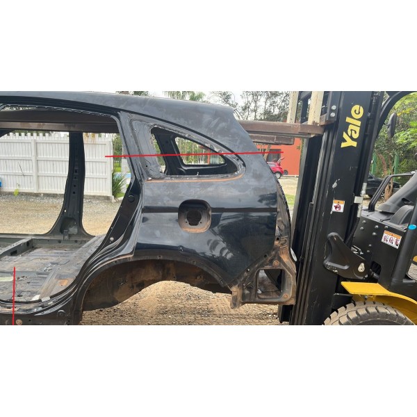 Lateral Esquerda Honda Crv 2010
