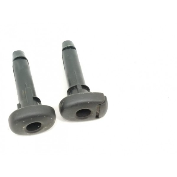 Par Trava Encosto Cabeça Traseir Esquerdo Nissan Sentra 2015 Preto