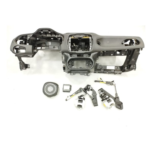 Kit Bolsa Disparador Jeep Renegade Sport 2018 Preto