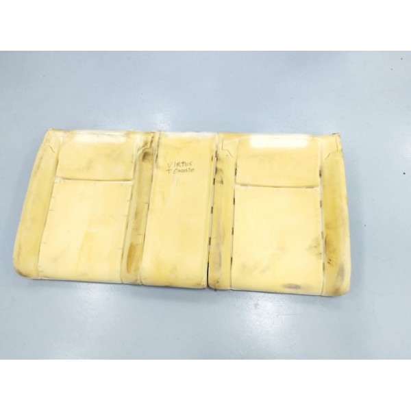 Espuma Encosto Banco Traseiro Vw Virtus Msi 2021 Amarelo