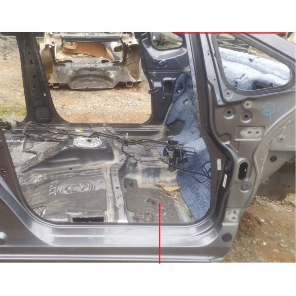 Coluna De Porta Direita Honda Fit 2018