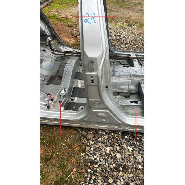 Coluna T Direita Toyota Corolla Xei 2022