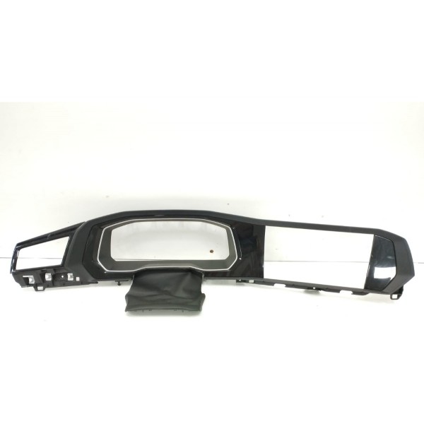 Moldura Painel Instrumentos Vw Jetta Gli 2021 2022 Preto