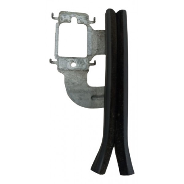 Guia Vidro Traseiro Esquerdo Peugeot 208 2016 Meia Preto