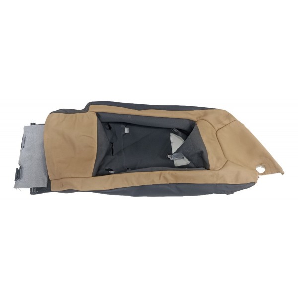 Capa Encosto Banco Traseiro Central Porsche Cayenne 2017 Bege