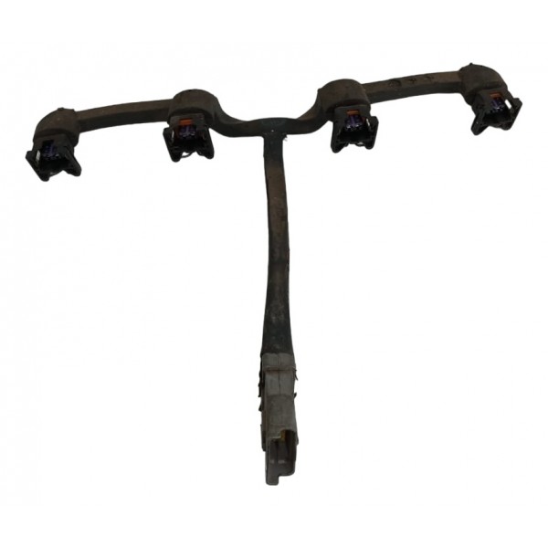 Chicote Bico Injetor Peugeot 208 2016 Meia